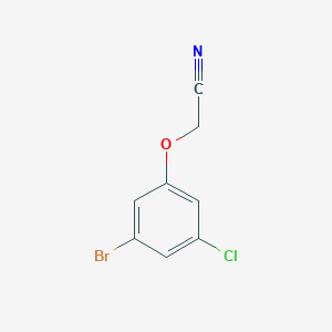 2-(3-Bromo-5-chlorophenoxy)acetonitrile