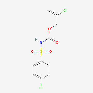 2-Chloroprop-2-en-1-yl (4-chlorobenzene-1-sulfonyl)carbamate