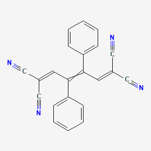 3,4-Diphenylhexa-1,3,5-triene-1,1,6,6-tetracarbonitrile