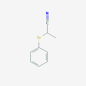 Propanenitrile, 2-(phenylseleno)-