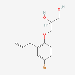 3-(2-Allyl-4-bromophenoxy)-1,2-propanediol