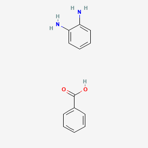 B14500123 Benzene-1,2-diamine;benzoic acid CAS No. 63082-94-0