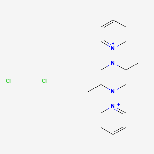 1,1'-(2,5-Dimethylpiperazine-1,4-diyl)di(pyridin-1-ium) dichloride