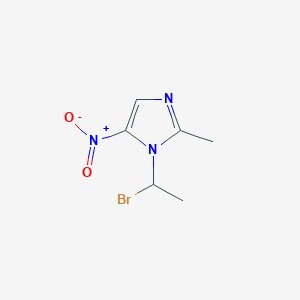 1-(1-Bromoethyl)-2-methyl-5-nitro-1H-imidazole