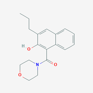 (2-Hydroxy-3-propylnaphthalen-1-yl)(morpholin-4-yl)methanone