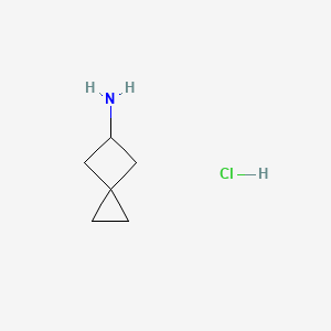 molecular formula C6H12ClN B1450025 Spiro[2.3]hexan-5-amine hydrochloride CAS No. 1909324-94-2