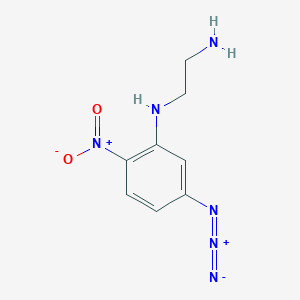 N~1~-(5-Azido-2-nitrophenyl)ethane-1,2-diamine