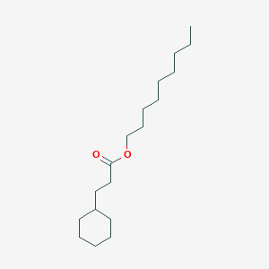 Nonyl 3-cyclohexylpropanoate