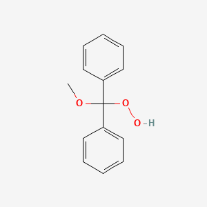 Methoxy(diphenyl)methaneperoxol