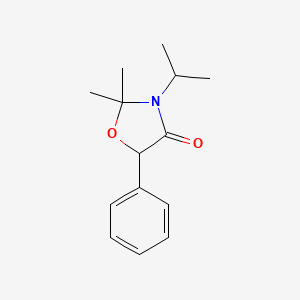 2,2-Dimethyl-5-phenyl-3-(propan-2-yl)-1,3-oxazolidin-4-one