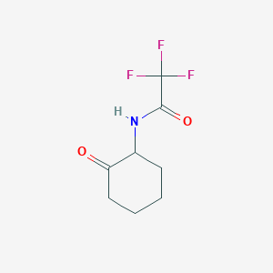 molecular formula C8H10F3NO2 B1450049 2,2,2-trifluoro-N-(2-oxocyclohexyl)acetamide CAS No. 1823251-42-8
