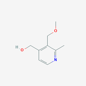 [3-(Methoxymethyl)-2-methylpyridin-4-yl]methanol