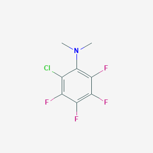 2-Chloro-3,4,5,6-tetrafluoro-N,N-dimethylaniline