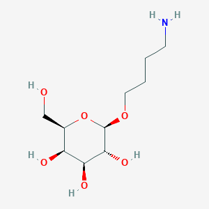 molecular formula C10H21NO6 B1450055 4-Aminobutyl b-D-galactopyranoside CAS No. 1799769-18-8