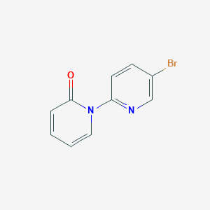 molecular formula C10H7BrN2O B1450065 [1(2H),2'-Bipyridin]-2-one,5'-bromo- CAS No. 1241675-04-6