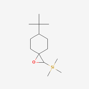 (6-tert-Butyl-1-oxaspiro[2.5]octan-2-yl)(trimethyl)silane