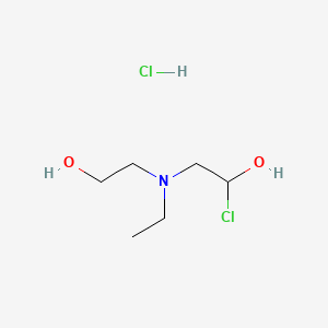 beta-Chloroethyl-bis(beta-hydroxyethyl)amine hydrochloride