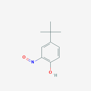 molecular formula C10H13NO2 B14500711 4-Tert-butyl-2-nitrosophenol CAS No. 63538-00-1