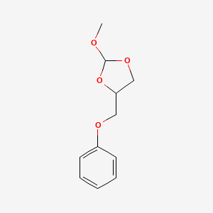 2-Methoxy-4-(phenoxymethyl)-1,3-dioxolane