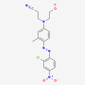 Propanenitrile, 3-[[4-[(2-chloro-4-nitrophenyl)azo]-3-methylphenyl](2-hydroxyethyl)amino]-