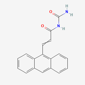 3-(Anthracen-9-yl)-N-carbamoylprop-2-enamide