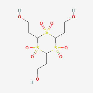 2,4,6-Tris(2-hydroxyethyl)-1lambda~6~,3lambda~6~,5lambda~6~-trithiane-1,1,3,3,5,5-hexone