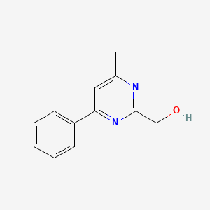 (4-Methyl-6-phenylpyrimidin-2-yl)methanol