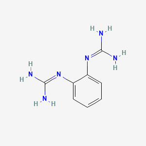 molecular formula C8H12N6 B14500830 N'',N'''-1,2-Phenylenediguanidine CAS No. 63677-36-1