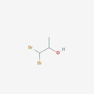 molecular formula C3H6Br2O B14500838 1,1-Dibromopropan-2-ol CAS No. 62872-25-7