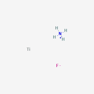 molecular formula FH4NTi B14500845 Azanium;titanium;fluoride CAS No. 64973-55-3