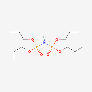 molecular formula C12H29NO6P2 B14500871 Tetrapropyl imidodiphosphate CAS No. 63336-50-5