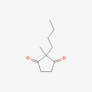 2-Butyl-2-methylcyclopentane-1,3-dione