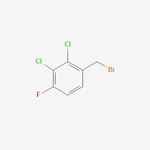 molecular formula C7H4BrCl2F B1450093 2,3-Dichloro-4-fluorobenzyl bromide CAS No. 1807053-25-3