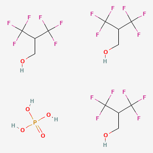 Phosphoric acid;3,3,3-trifluoro-2-(trifluoromethyl)propan-1-ol