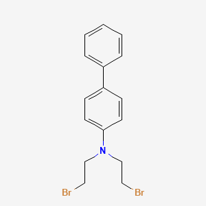 N,N-Bis(2-bromoethyl)[1,1'-biphenyl]-4-amine