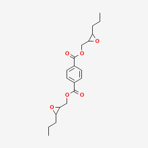 Bis[(3-propyloxiran-2-yl)methyl] benzene-1,4-dicarboxylate