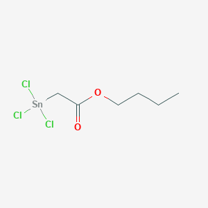 molecular formula C6H11Cl3O2Sn B14501021 Butyl (trichlorostannyl)acetate CAS No. 64488-65-9