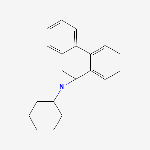 1-Cyclohexyl-1a,9b-dihydro-1H-phenanthro(9,10-b)azirine