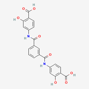 4,4'-[1,3-Phenylenebis(carbonylazanediyl)]bis(2-hydroxybenzoic acid)