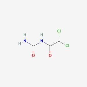 molecular formula C3H4Cl2N2O2 B14501227 Dichloroacetylurea CAS No. 63980-73-4