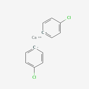 molecular formula C12H8CaCl2 B14501276 calcium;chlorobenzene CAS No. 64661-10-5