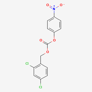 (2,4-Dichlorophenyl)methyl 4-nitrophenyl carbonate