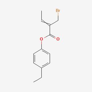 4-Ethylphenyl 2-(bromomethyl)but-2-enoate