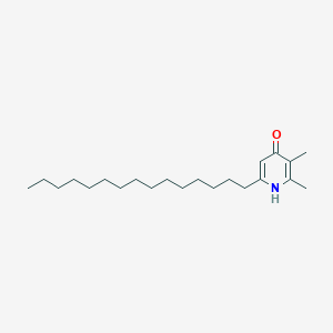 2,3-Dimethyl-6-pentadecylpyridin-4(1H)-one