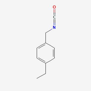 molecular formula C10H11NO B1450142 1-Ethyl-4-(isocyanatomethyl)benzene CAS No. 518976-74-4