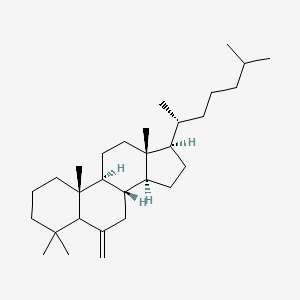 4,4-Dimethyl-6-methylidenecholestane