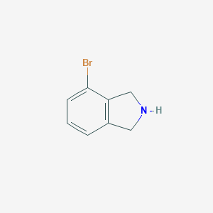 molecular formula C8H8BrN B145017 4-溴异吲哚啉 CAS No. 127168-81-4