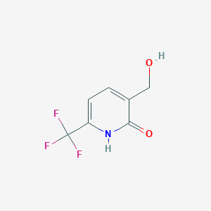 molecular formula C7H6F3NO2 B1450187 2-Hydroxy-6-(trifluoromethyl)pyridine-3-methanol CAS No. 1227601-67-3