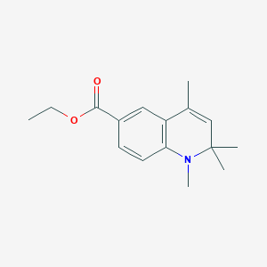 B1450202 Ethyl 1,2,2,4-tetramethyl-1,2-dihydroquinoline-6-carboxylate CAS No. 2173115-88-1