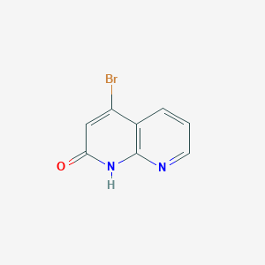 B1450211 4-Bromo-1,8-naphthyridin-2(1H)-one CAS No. 72235-36-0